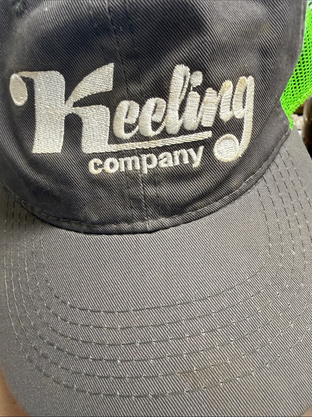 Men's Black Logo Baseball Cap